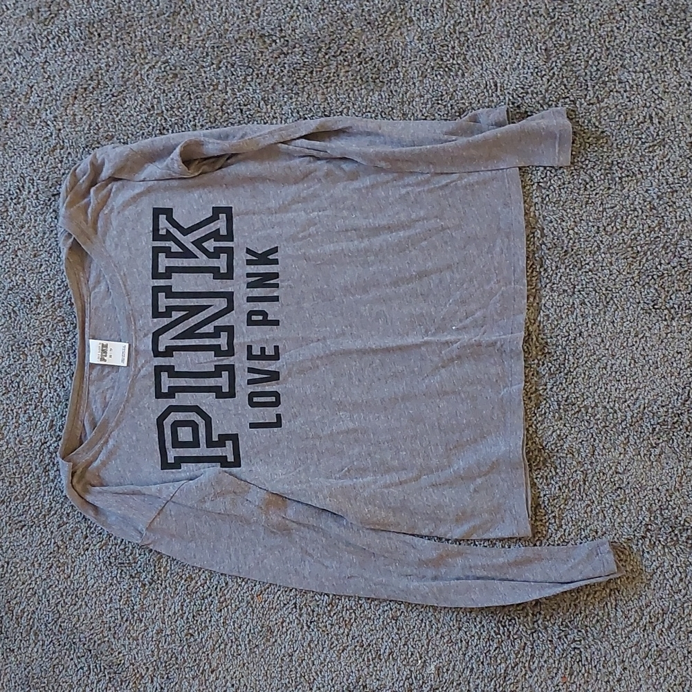 Pink long sleeve t-shirt